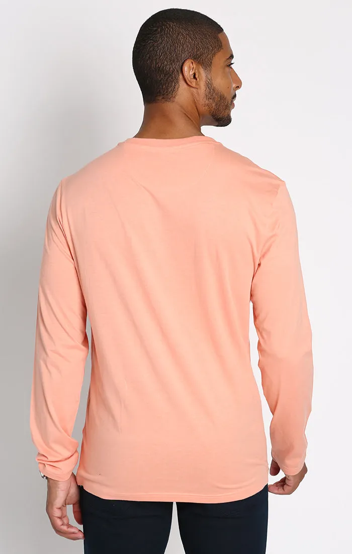 Pima Cotton Long Sleeve Crewneck