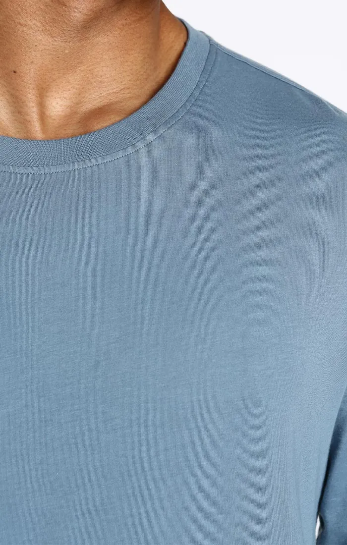 Pima Cotton Long Sleeve Crewneck