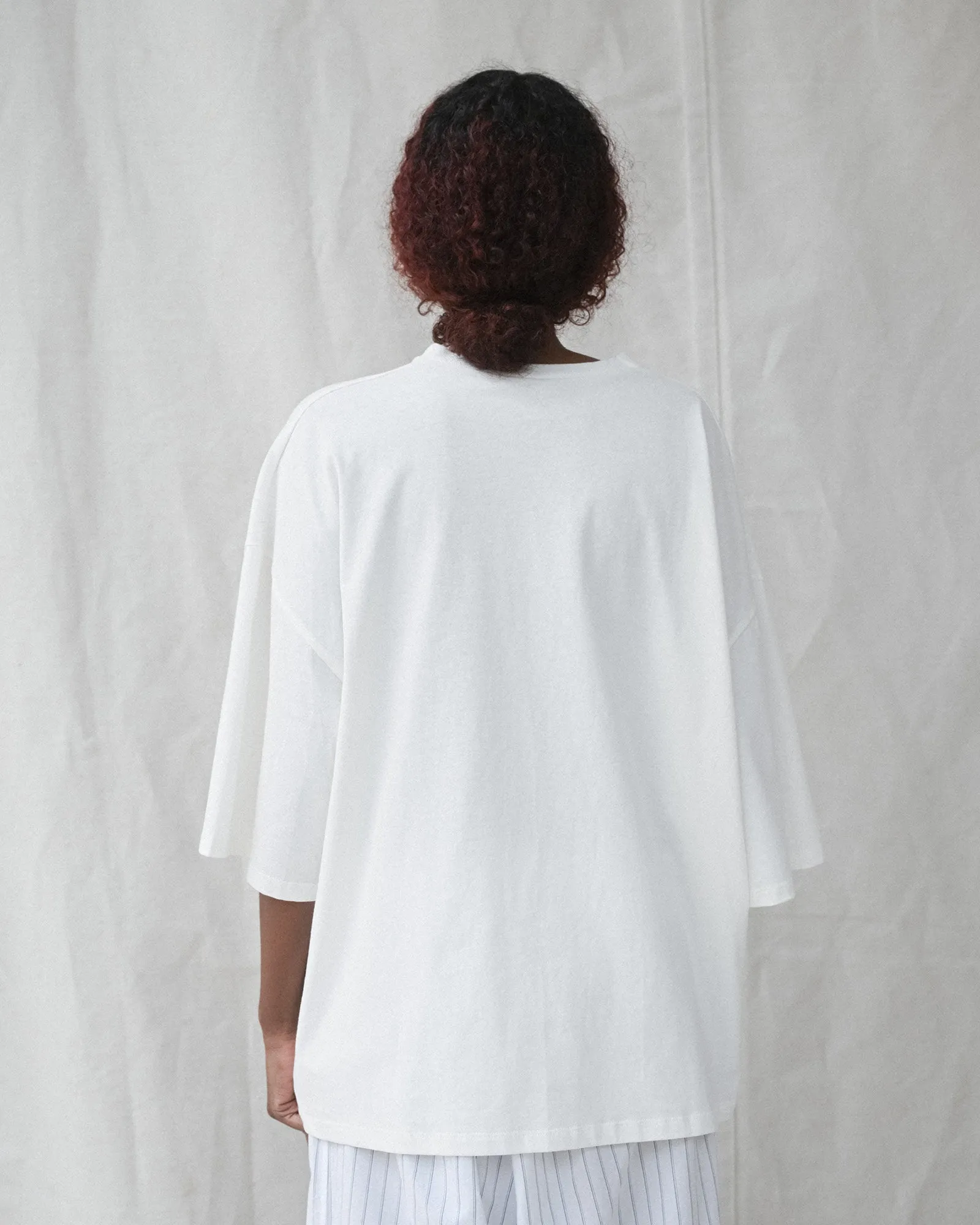 Pin Tee Shirt - Regenerative Cotton - Undyed