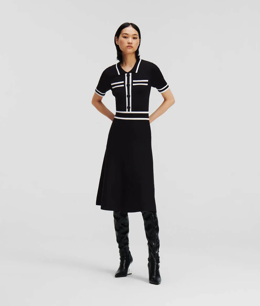 POLO KNIT DRESS