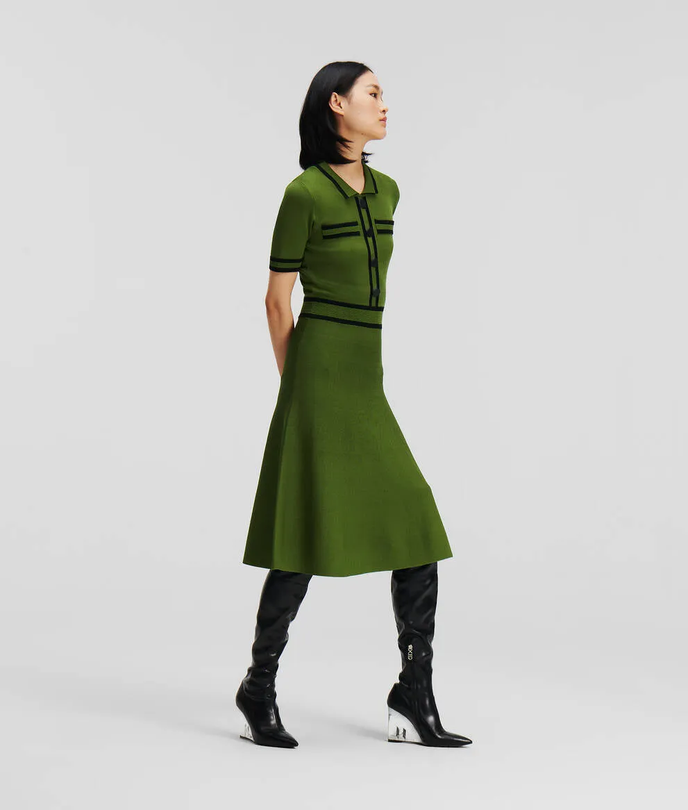 POLO KNIT DRESS