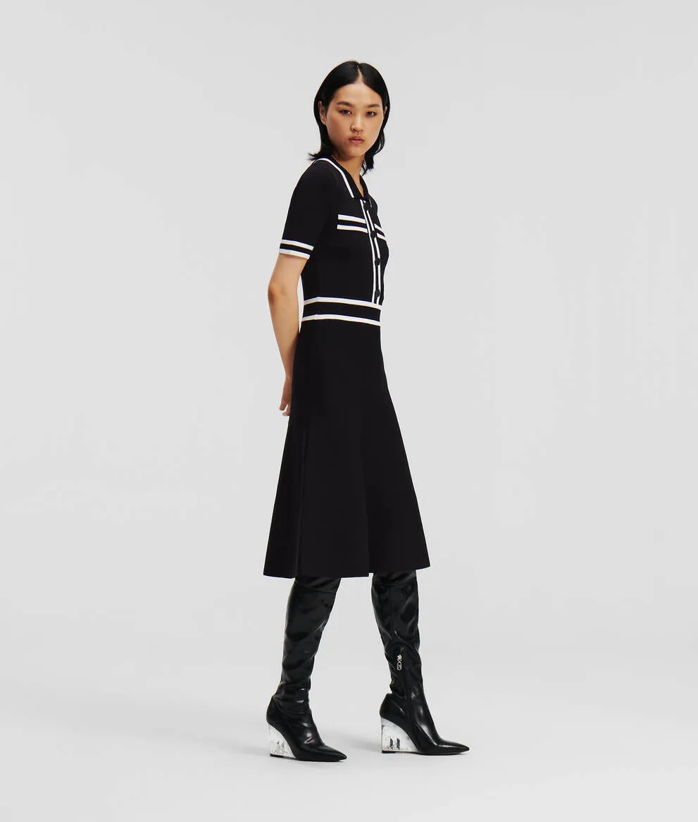 POLO KNIT DRESS
