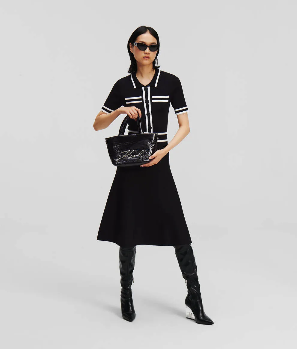 POLO KNIT DRESS