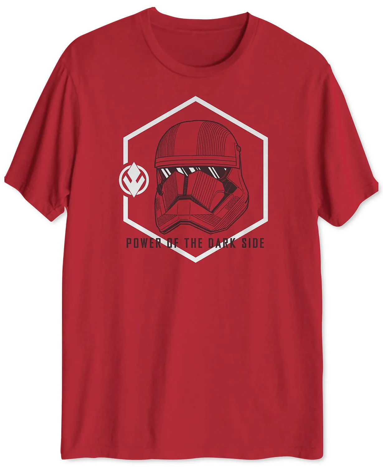 Power Of The Dark Side Men's T-Shirt Red Size XX Large