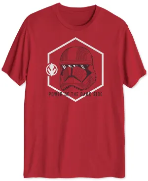 Power Of The Dark Side Men's T-Shirt Red Size XX Large