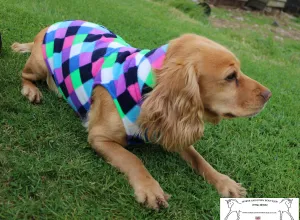 Printed Polar fleece dog jumper