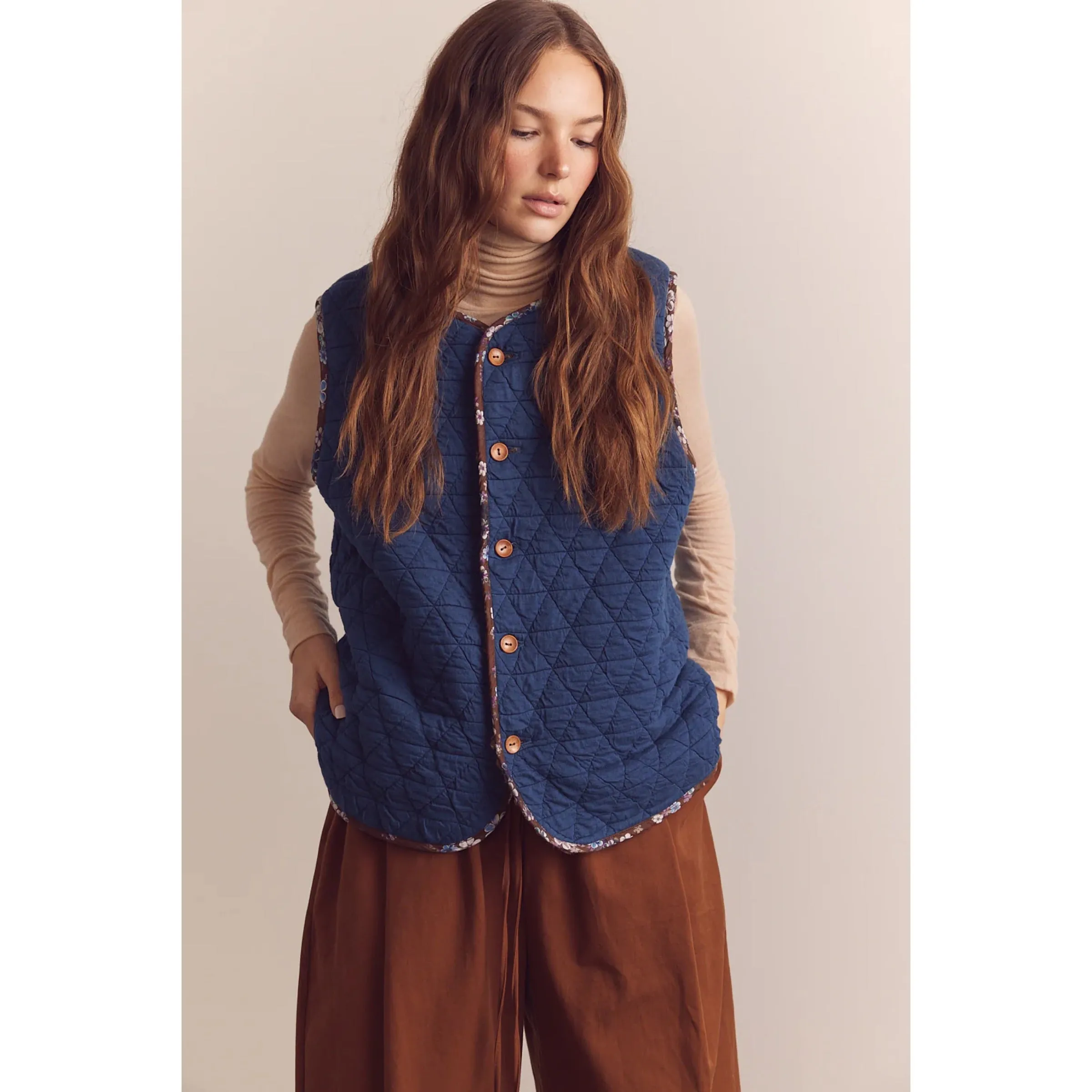 Reversible Wool Gilet