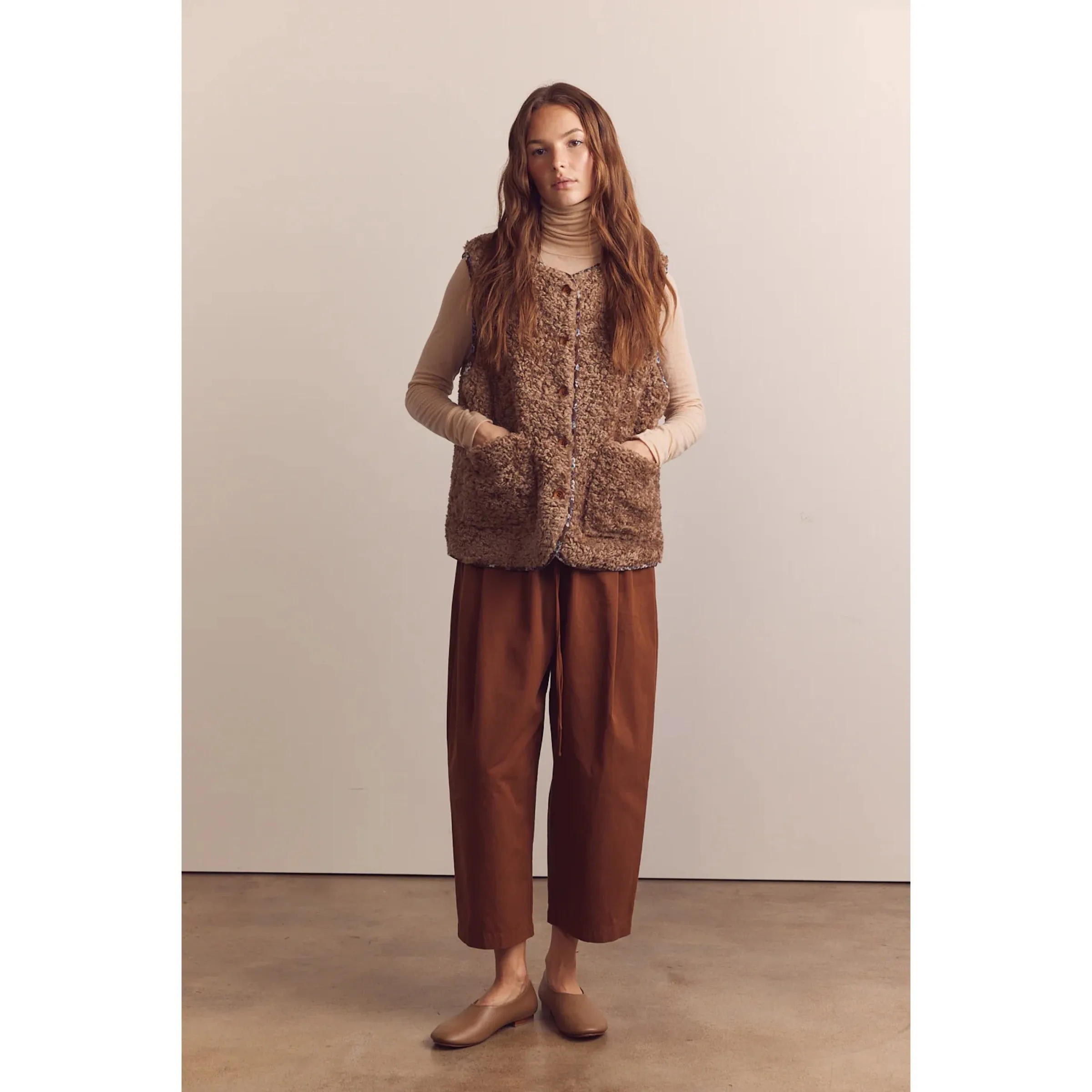 Reversible Wool Gilet