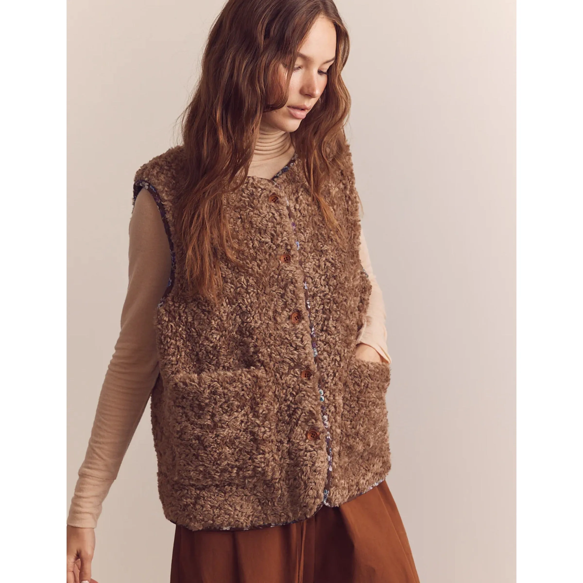 Reversible Wool Gilet