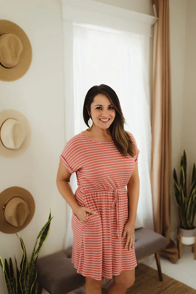 Ribbed T-Shirt Dress