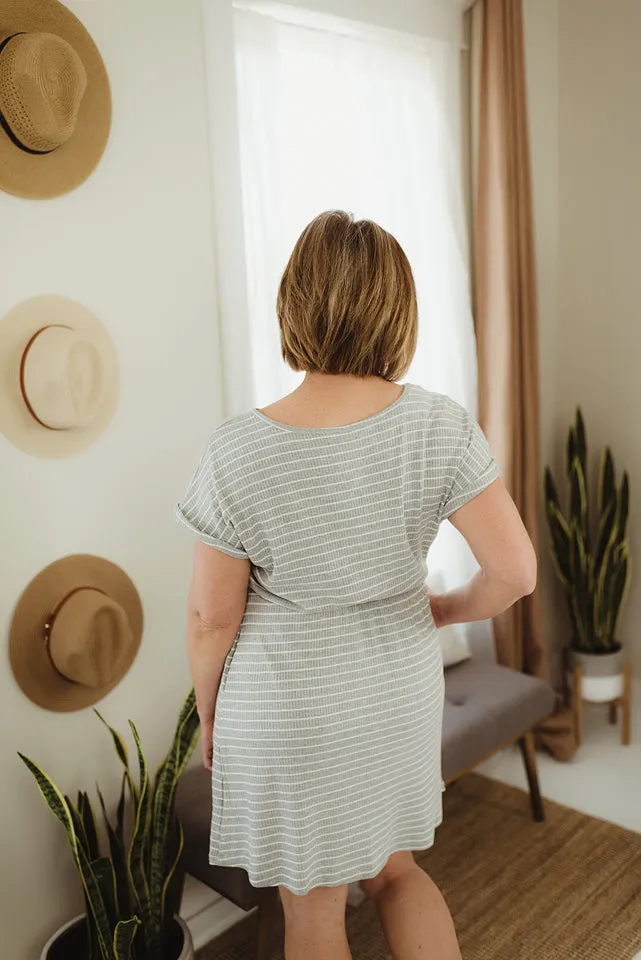 Ribbed T-Shirt Dress