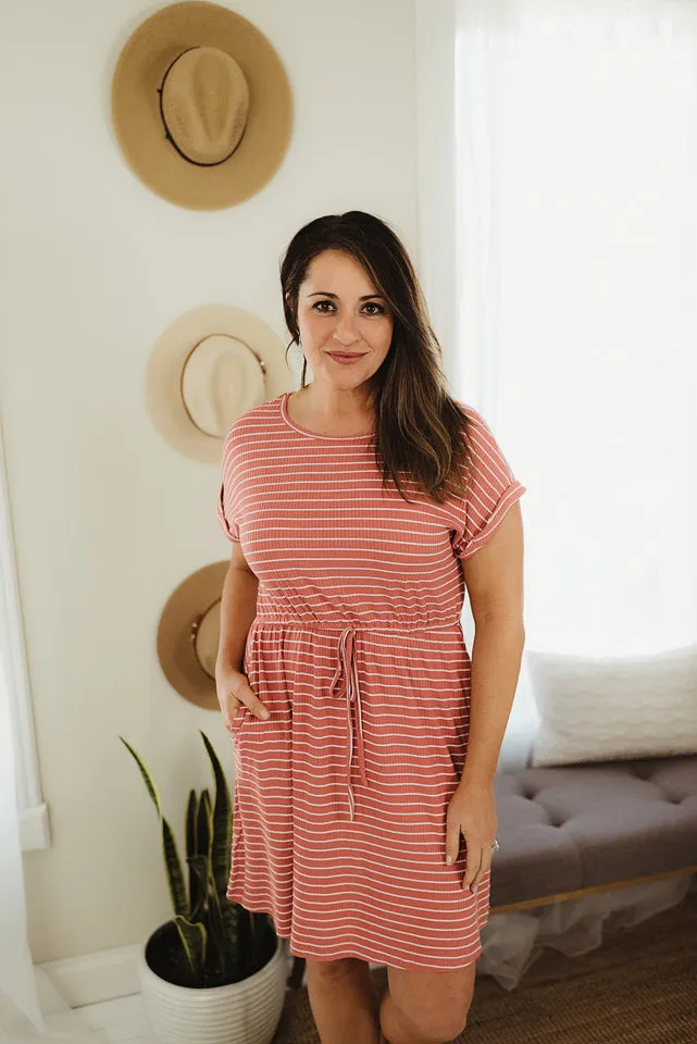 Ribbed T-Shirt Dress
