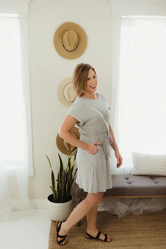 Ribbed T-Shirt Dress