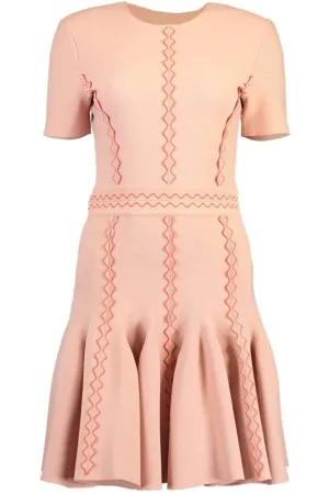 Scallop Knit Dress