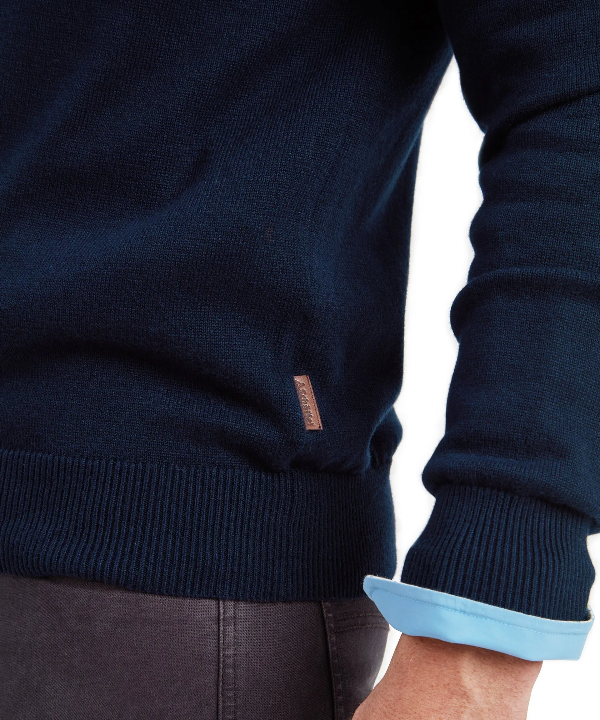Schoffel - Calton Cotton Cashmere 1/4 Zip