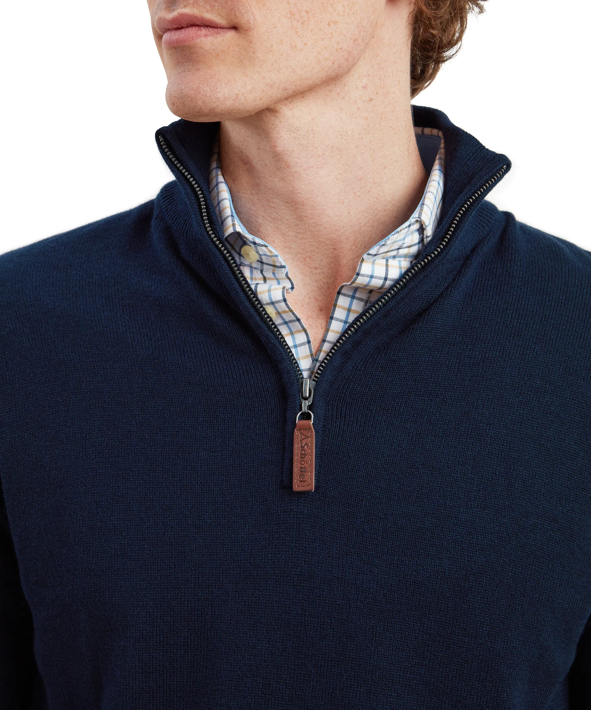 Schoffel - Calton Cotton Cashmere 1/4 Zip