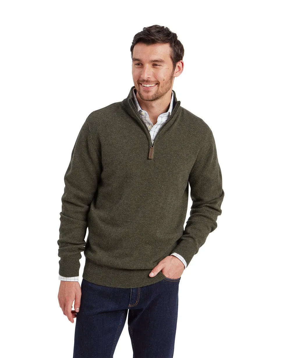 Schoffel - Calton Cotton Cashmere 1/4 Zip