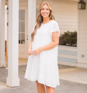 She's A Diamond Dress, White