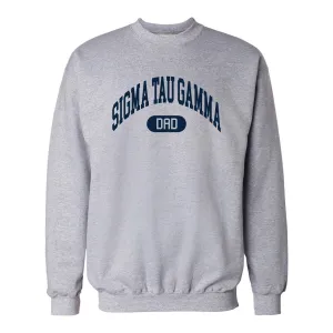 Sig Tau Classic Dad Crewneck