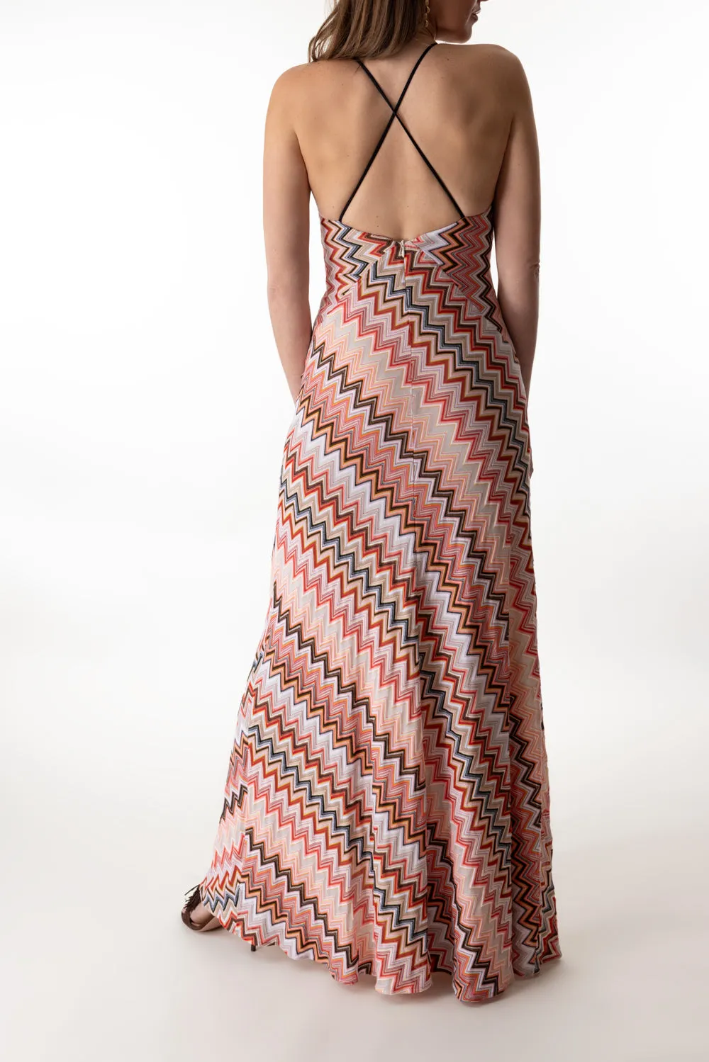 Strappy Long Dress