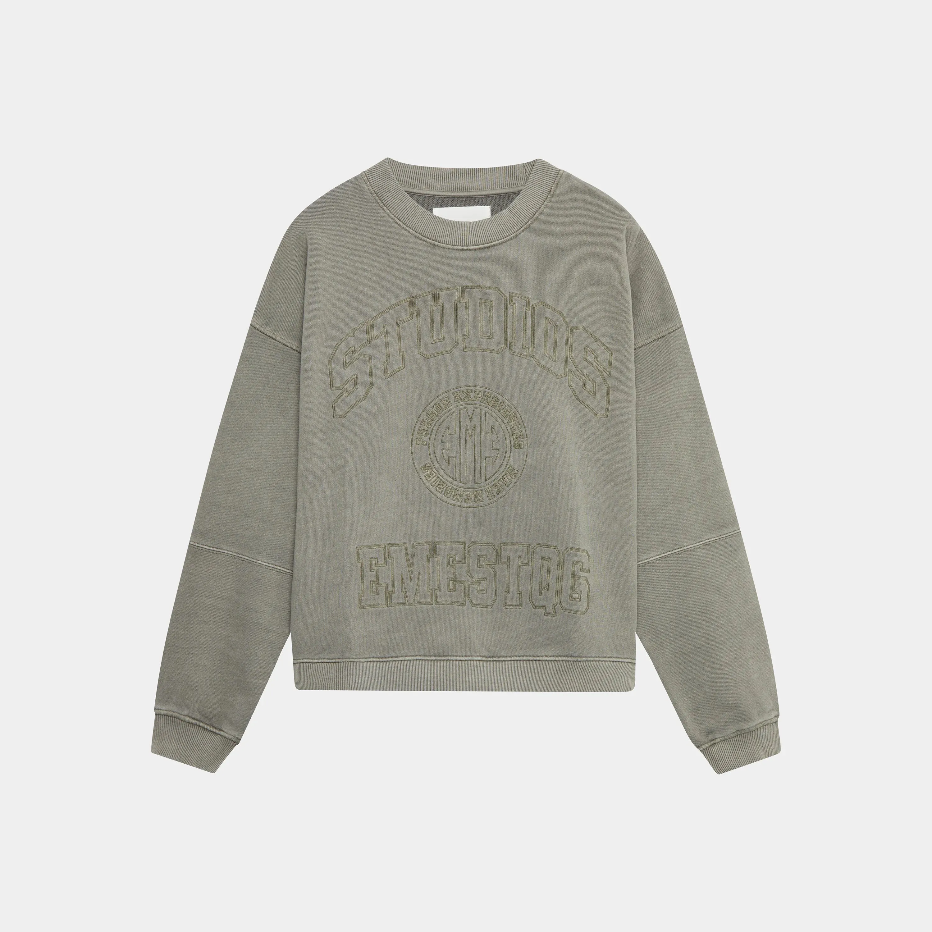 Streak Laurel Oversized Crewneck