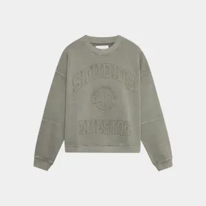 Streak Laurel Oversized Crewneck