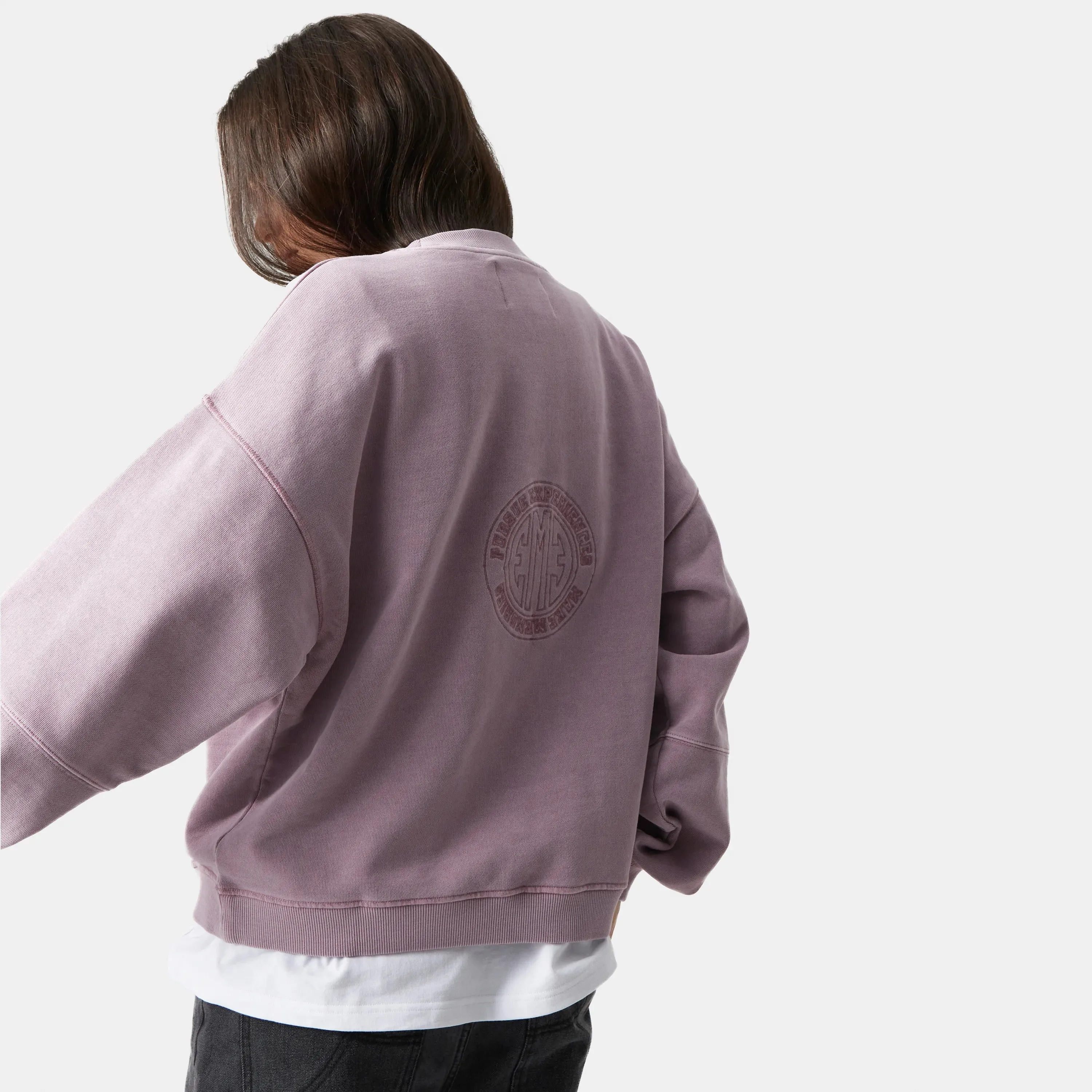 Streak Toadstool Oversized Crewneck