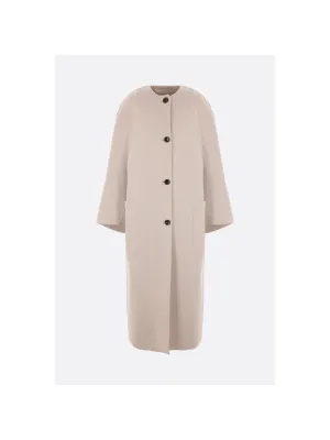 Teddy Textured Cashmere Coat