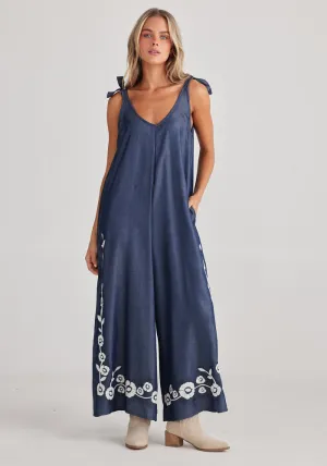 Temple Denim Jumpsuit