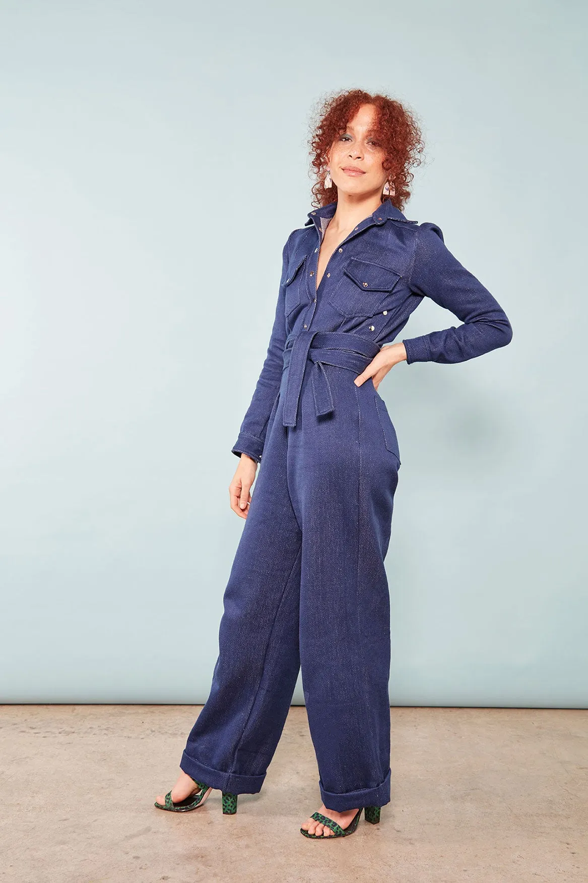 The Alex ezp® Boilersuit Indigo Organic Denim