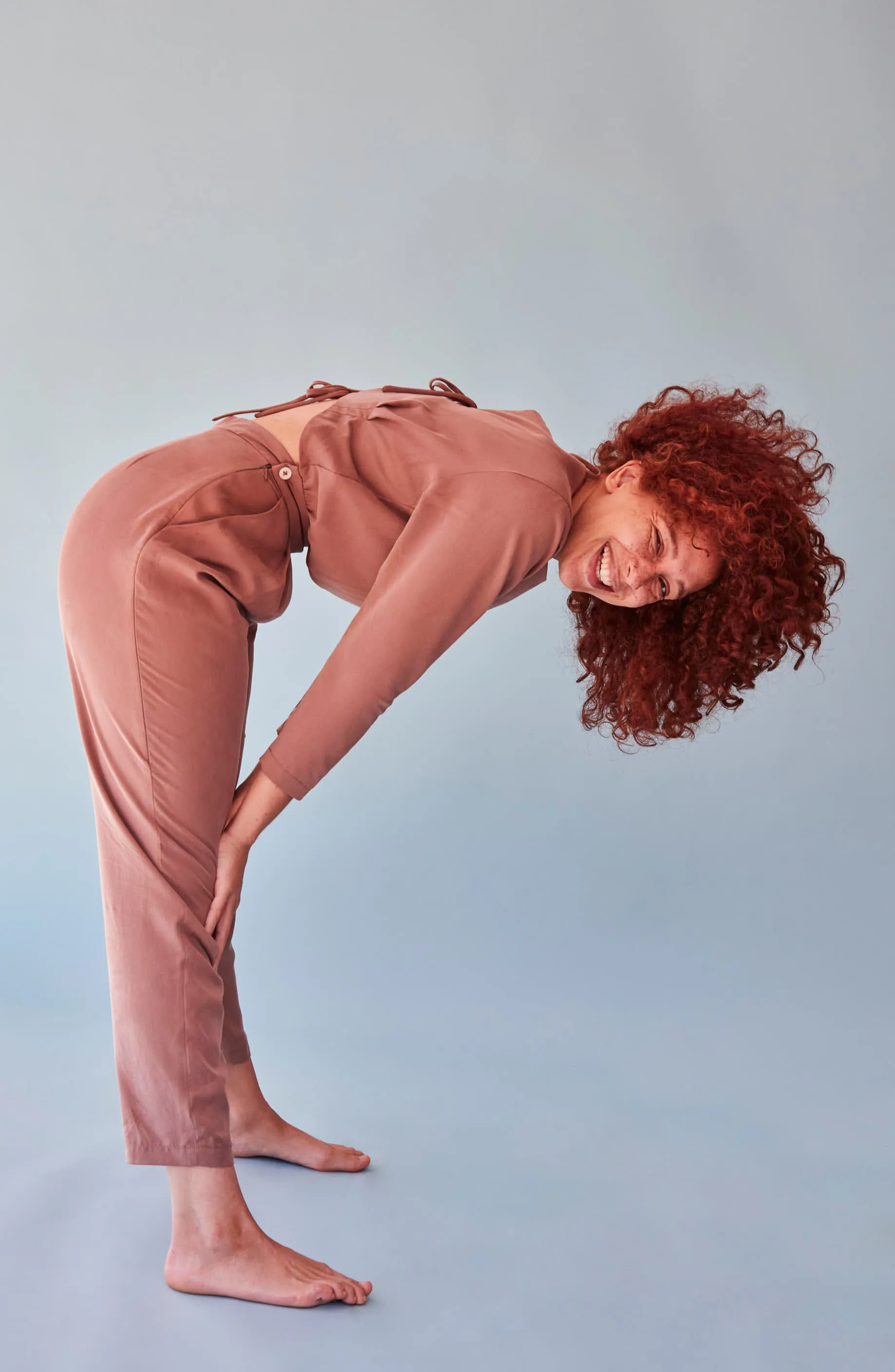The Bringing Sexy Back ezp® Jumpsuit Rose Lyocell