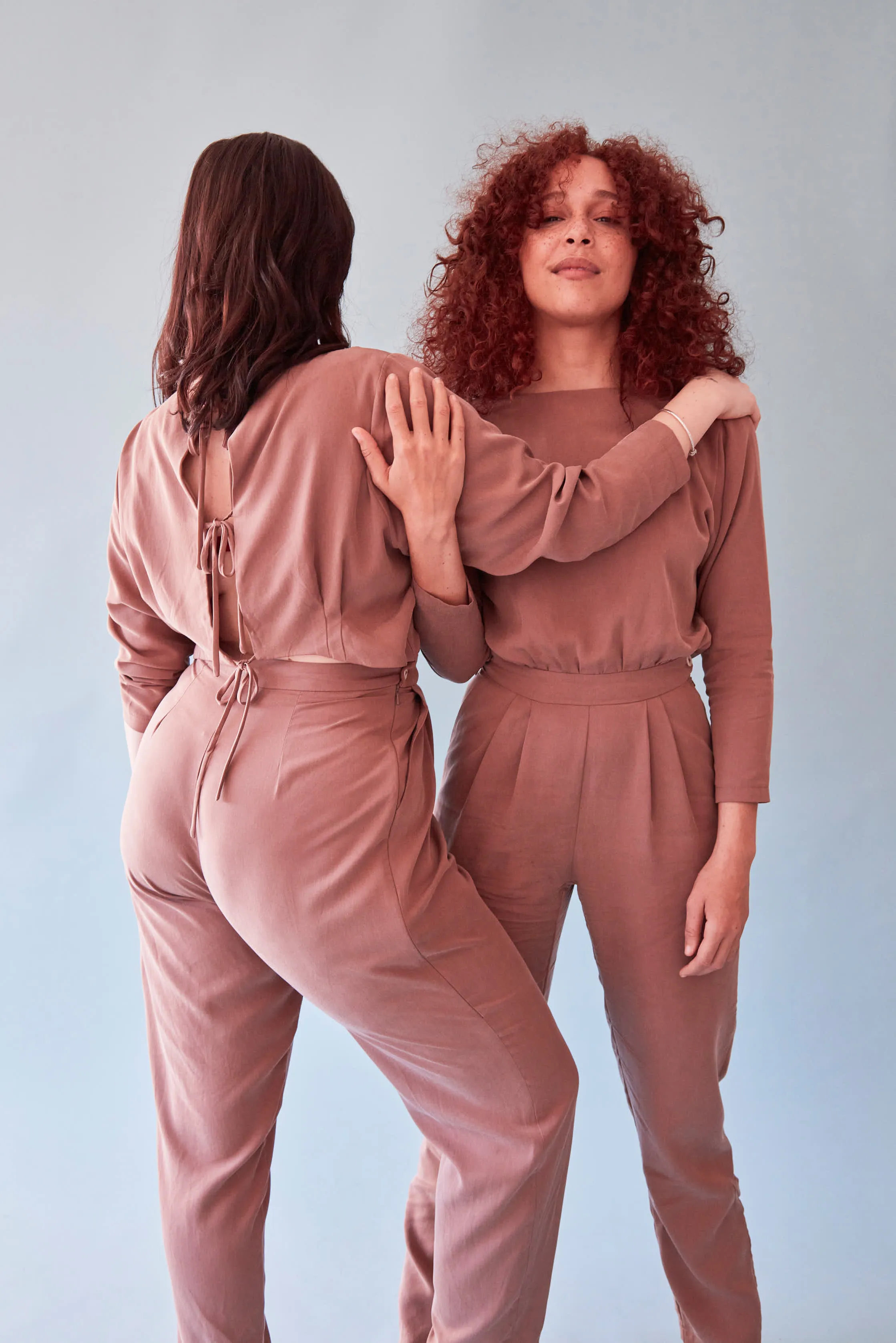 The Bringing Sexy Back ezp® Jumpsuit Rose Lyocell