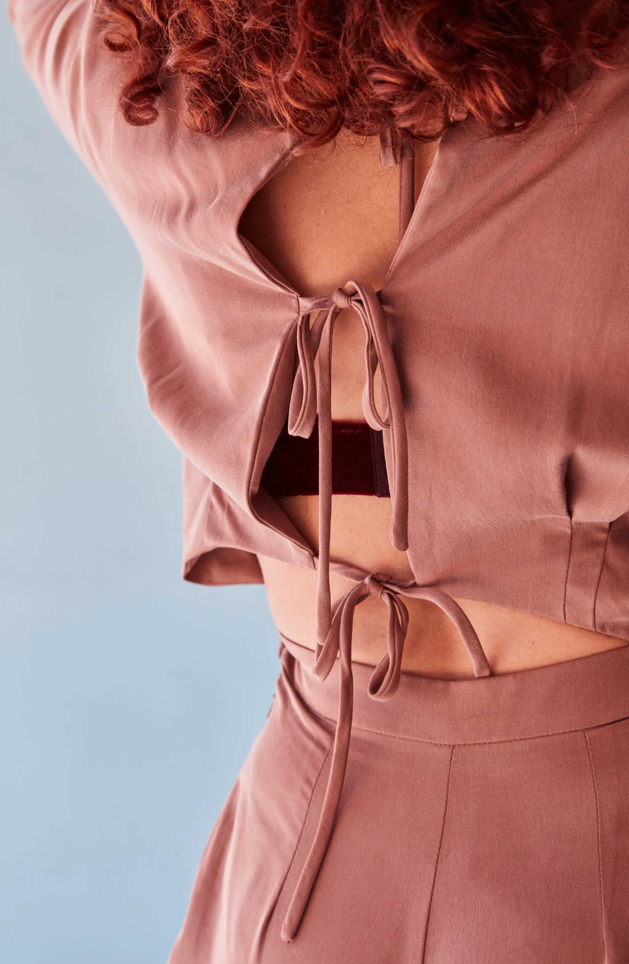 The Bringing Sexy Back ezp® Jumpsuit Rose Lyocell
