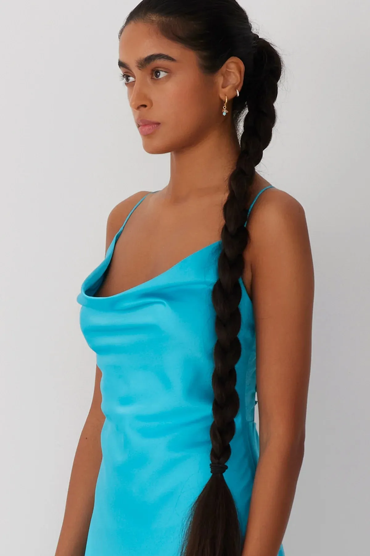 The Wolf Gang Las Lolas Maxi Dress - Aqua