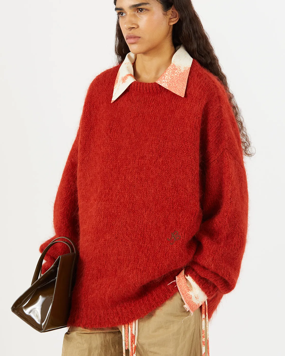 Toni Sweater Alpaca Blend Red
