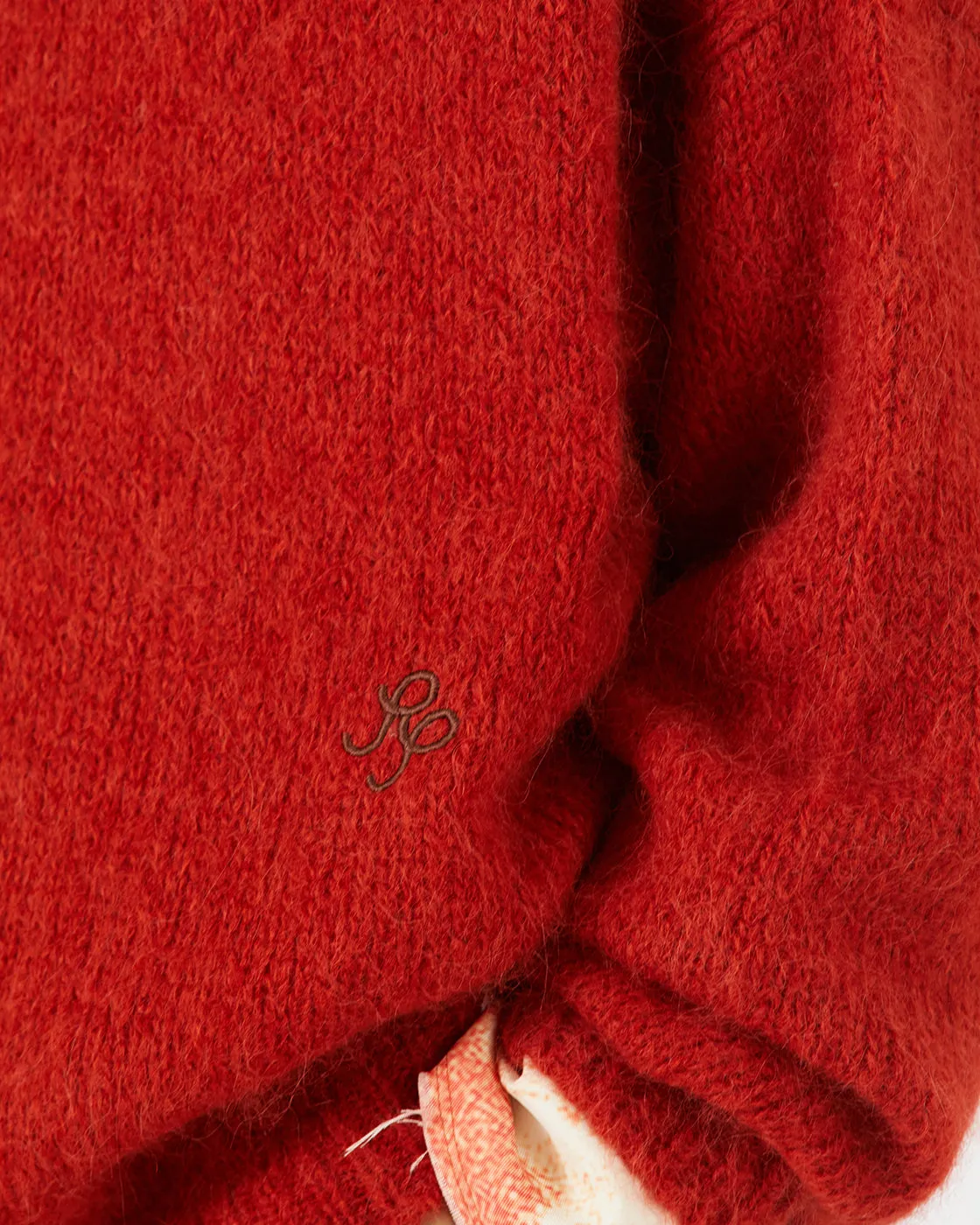 Toni Sweater Alpaca Blend Red