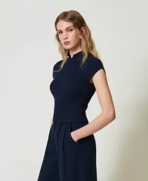 Twinset fitted jumper