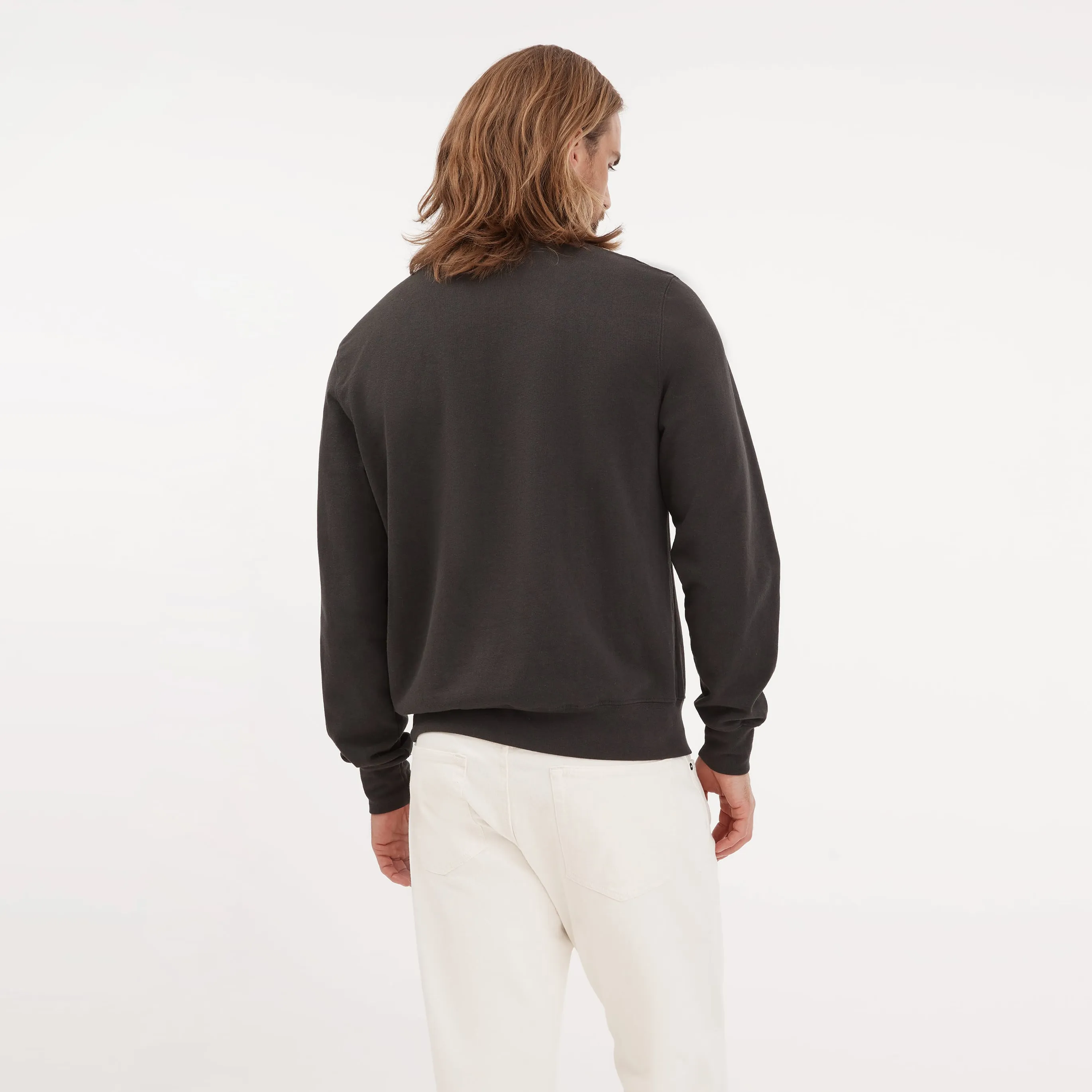 Unisex Cotton Terry Crewneck Sweatshirt