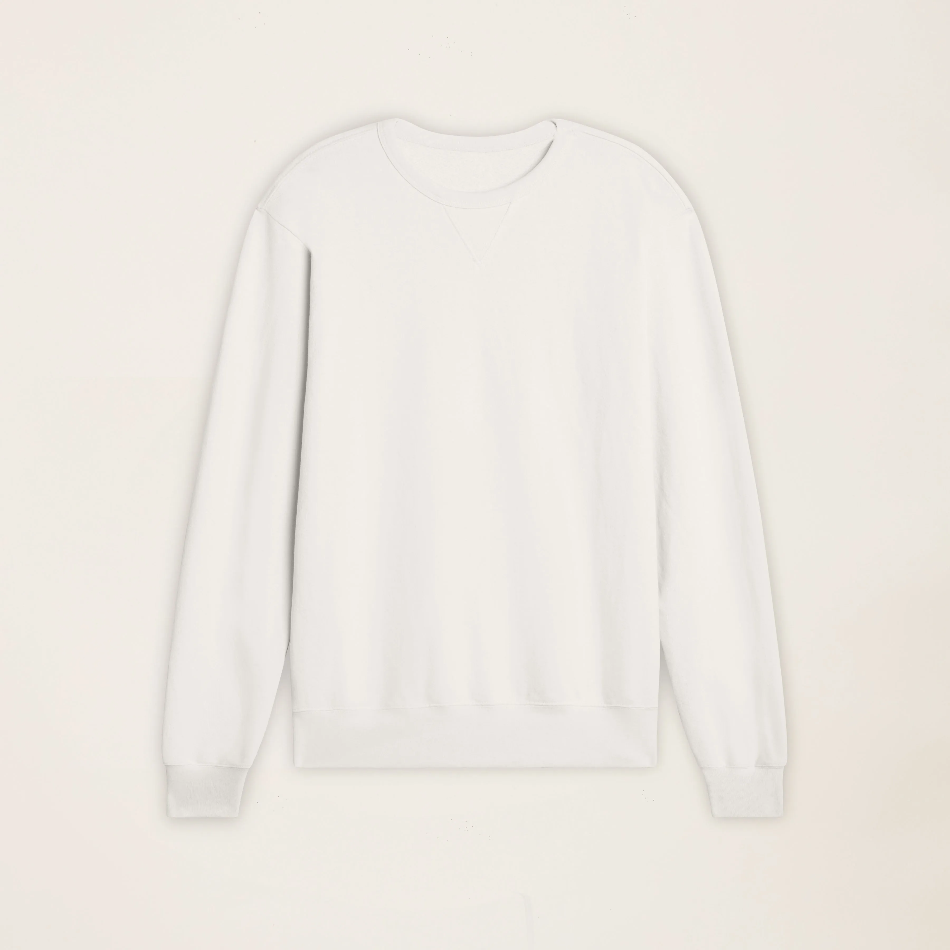 Unisex Cotton Terry Crewneck Sweatshirt