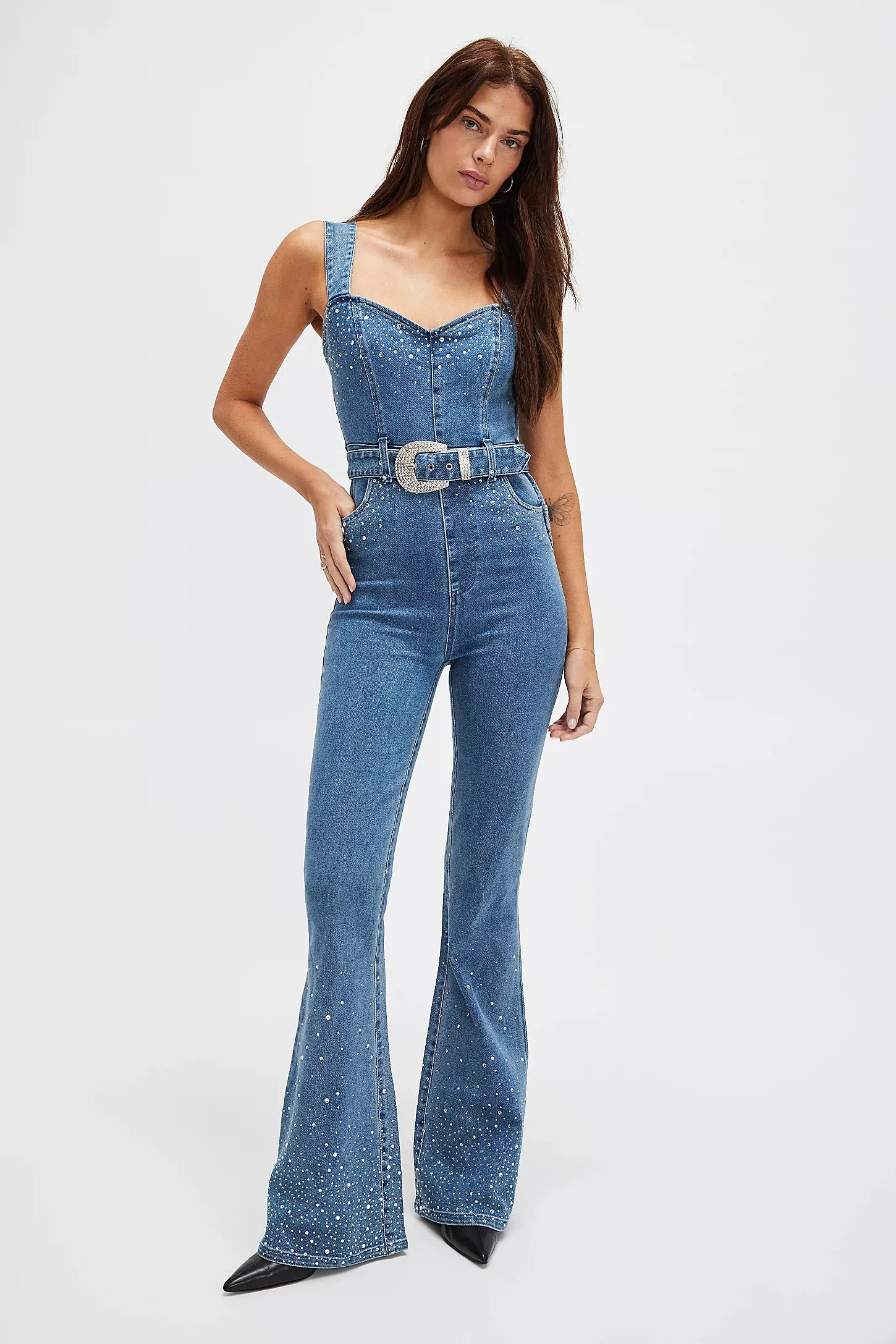 Venetian Rhinestone Jumpsuit
