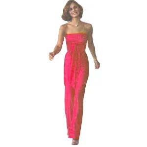 Vintage 1970s Pattern – Jiffy Stretch Multi-wrap & Tie Jumpsuit - Bust 34” (86.4cm)