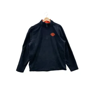 Vintage 2000's Harley-Davidson Essential Fleece Quarter Zip Jacket