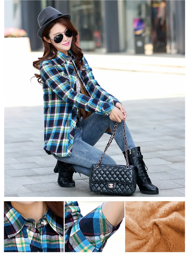 Winter Warm Women Velvet Thicker Jacket