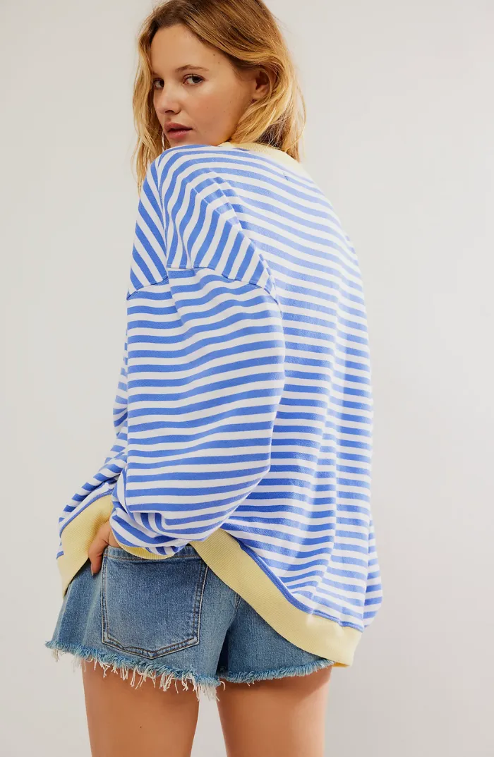 Women - Striped Jumper - Cozy Knit - Stylish Casual Wear