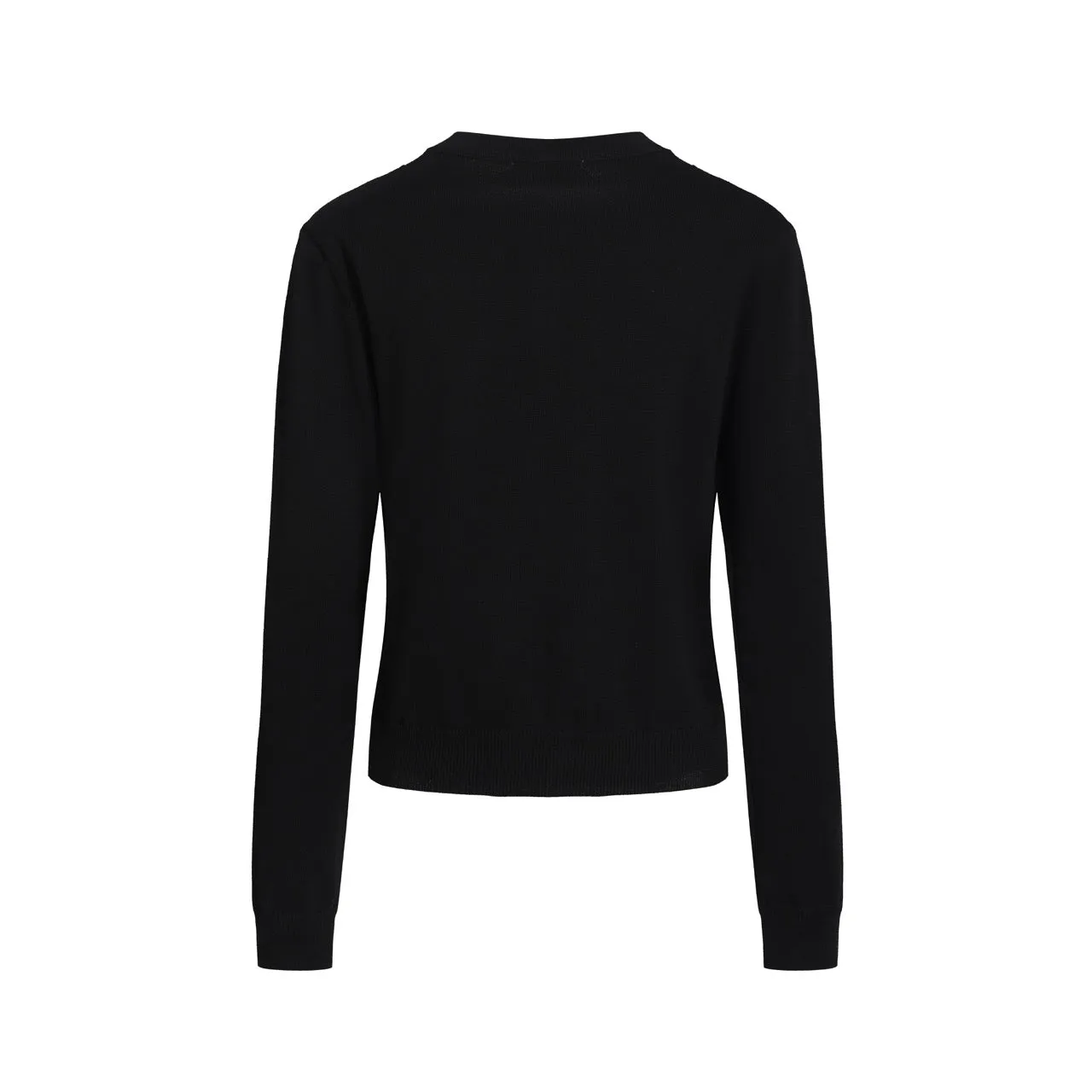 Women's black cherry vintage cardigan sweater