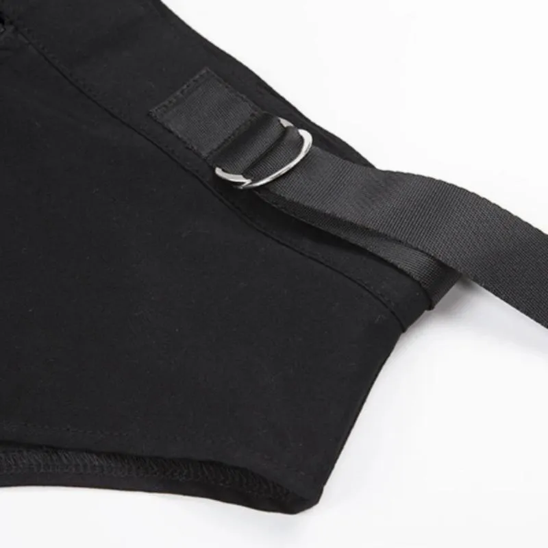 Women's Spring/Autumn Casual Straight Wide Leg Cargo Pants