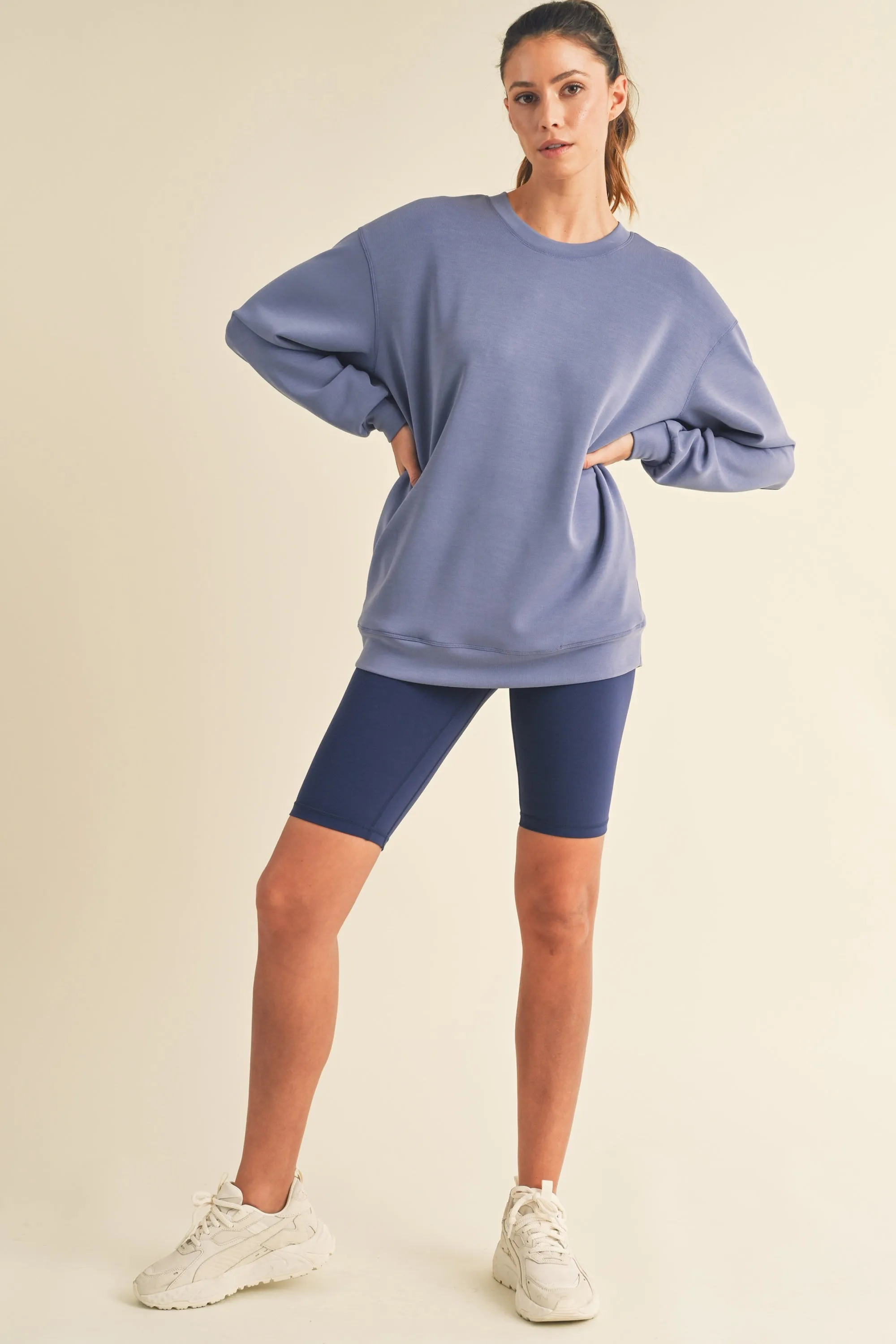 Women's Ultra Soft Oversized Crewneck Top