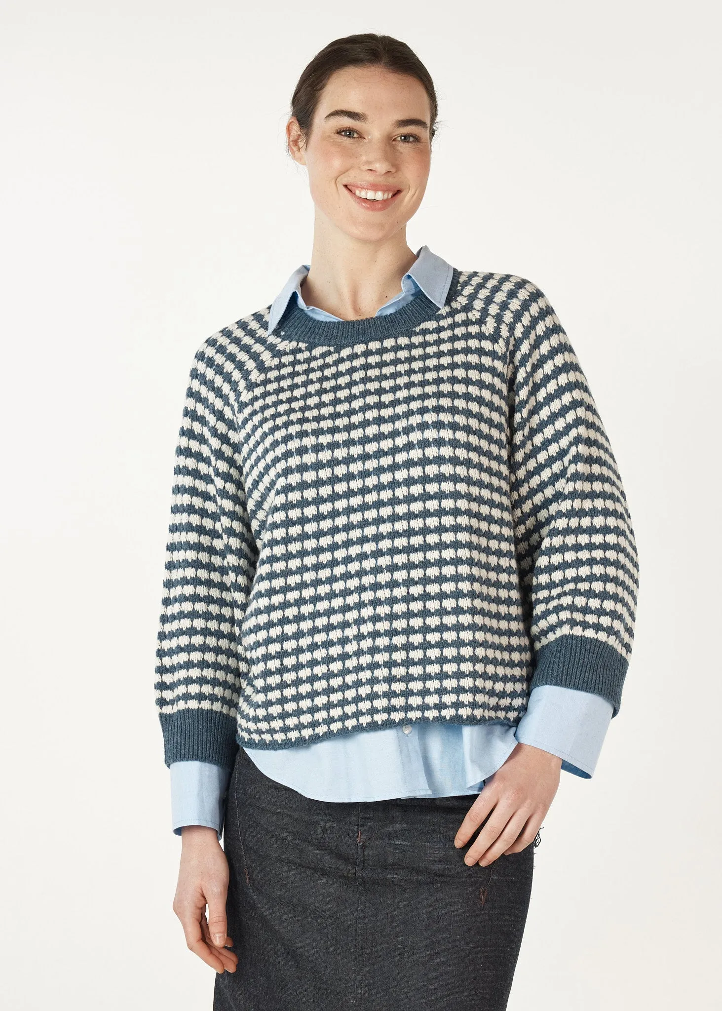 Zaket & Plover - Texture Jumper | ZP7105