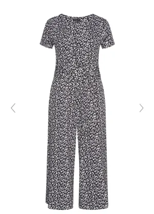 Zilch butterfly black jumpsuit EVI60.033P