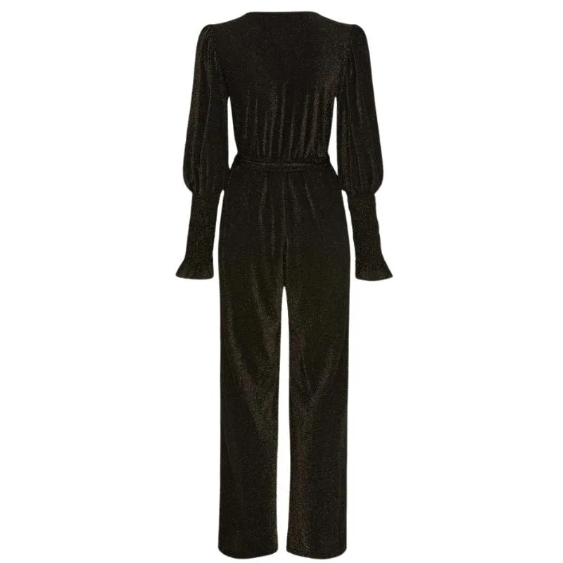 Zwarte jumpsuit Barbel